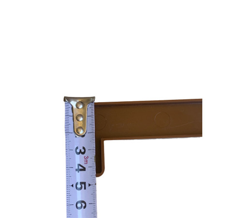 Заглушка для підвіконня 300 мм коричнева Термопласт