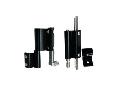 Петли Fapim Galicube 150 комплект верх и низ для алюминиевых окон черные 1410A