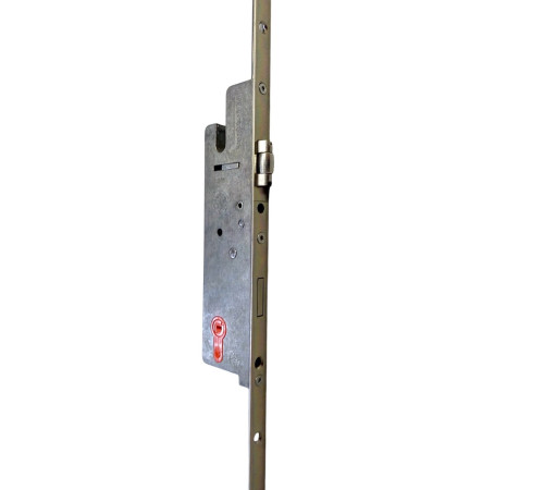 Замок рейка FORNAX 1600-2200 35/92 с роликом для пластиковой двери работа от ключа