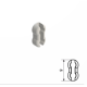 Замок цепи безопасный 3,2*4,0 Mini Set прозрачный