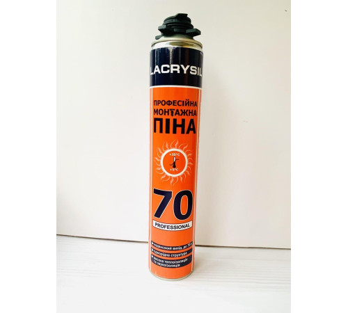 Пена монтажная профессиональная Lacrysil 70 850 мл