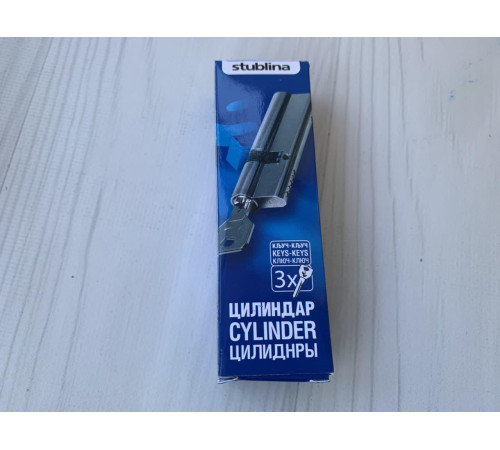 Циліндр для замка ключ-ключ 31/81 Stublina 5081