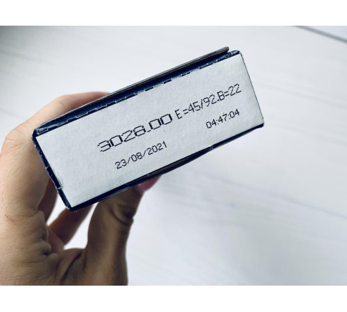 Замок дверний короткий Stublina 3028 D = 45 з засувкою для алюмінієвих дверей