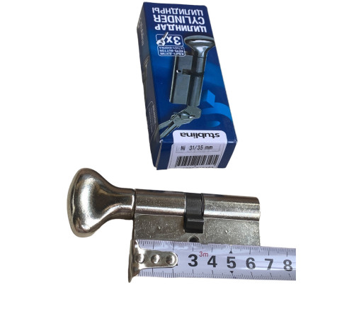 Цилиндр замка 31х35 Stublina 31вороток-35ключ 5108.00.520