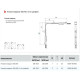 Кутова передача 150х150 з двома цапфами - K3 Axor