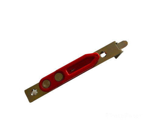 Віконний шпингалет для вікон короткий із пластиковою ручкою Akpen