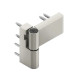 Петли для металлопластиковой двери Roto Solid S 150 P (160 кг), 17-20,5 мм