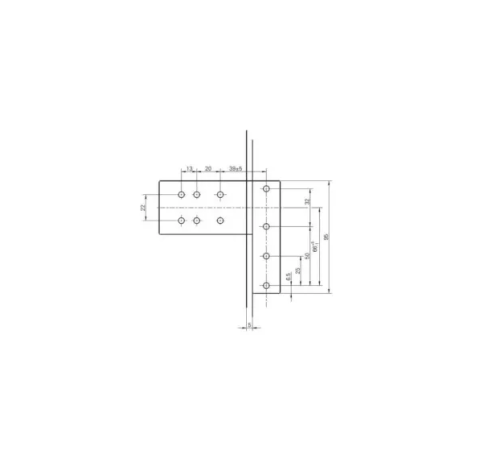 Петля дверна металопластикових дверей Roto Solid 17-20,5 мм 100кг коричнева 8077