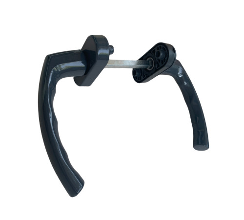 Ручка балконная двухсторонняя BHS Antey RAL 7024 антрацит