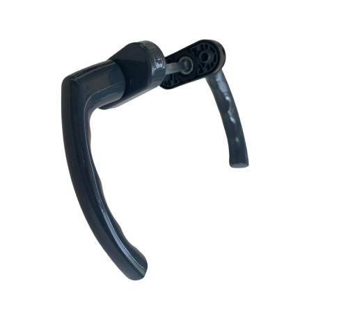 Ручка балконная двухсторонняя BHS Antey RAL 7024 антрацит