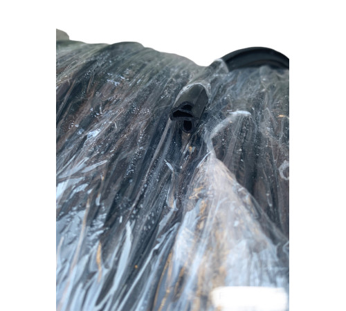 Уплотнитель для пластиковых окон Aluplast Steko и дверей створка в силиконовой смазке черный 551