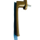 Ручка для раздвижной двери систем Medos PSK/PATIO 35/45 Gold золотой