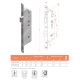 Замок дверной туалетный WC 25/90 AXOR D1002-25-N03